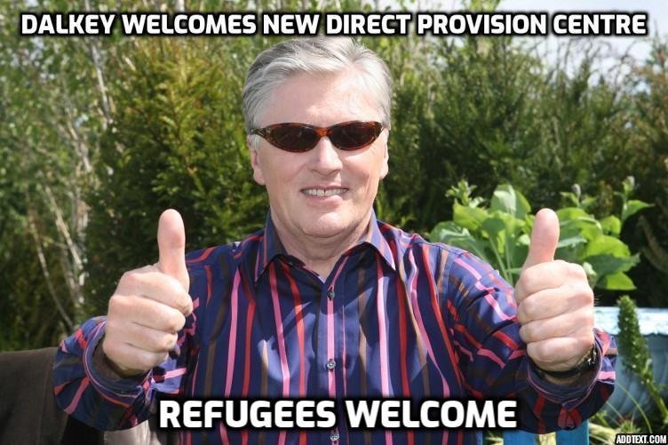 DublinTaxiDave's tweet photo. @gavpepper85 They should put those IPAS centres in Dalkey.

#DalkeyWelcomesRefugees 
#DalkeyForAll https://t.co/1zFI7JuKuR