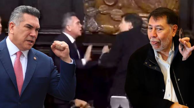 Va Fernández Noroña por desafuero de “Alito” Moreno, tras altercado en Senado; “él dio el primer empujón”, dice el líder del PRI dlvr.it/TMkKr7