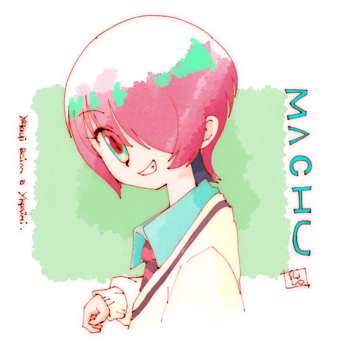 わしも最近のアニメのファンアートを(・×・) #理由もなく再掲していいタグ