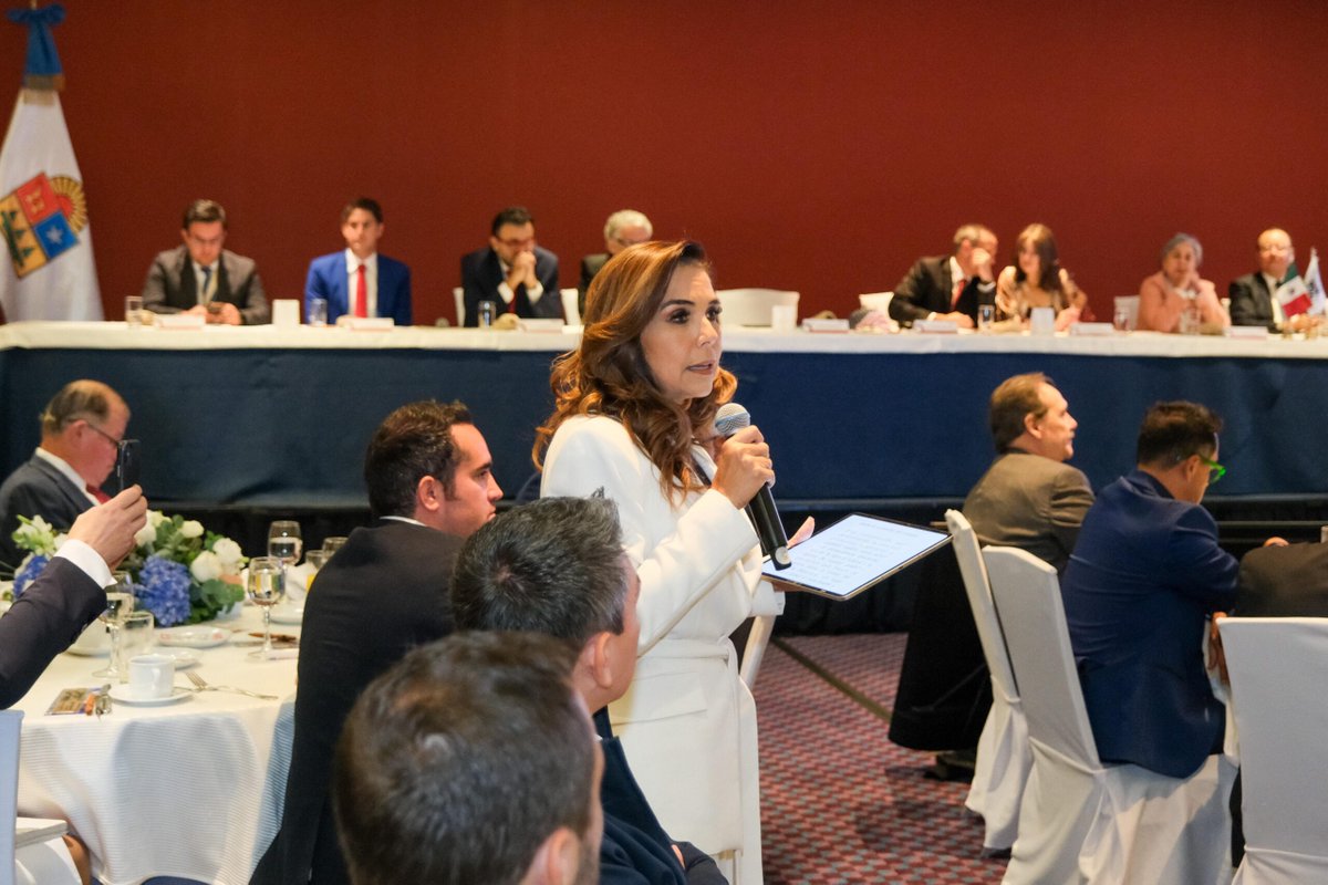 Promueve Mara Lezama a Q. Roo como destino estratégico de inversión, ante empresarios de EU dlvr.it/TMkKts