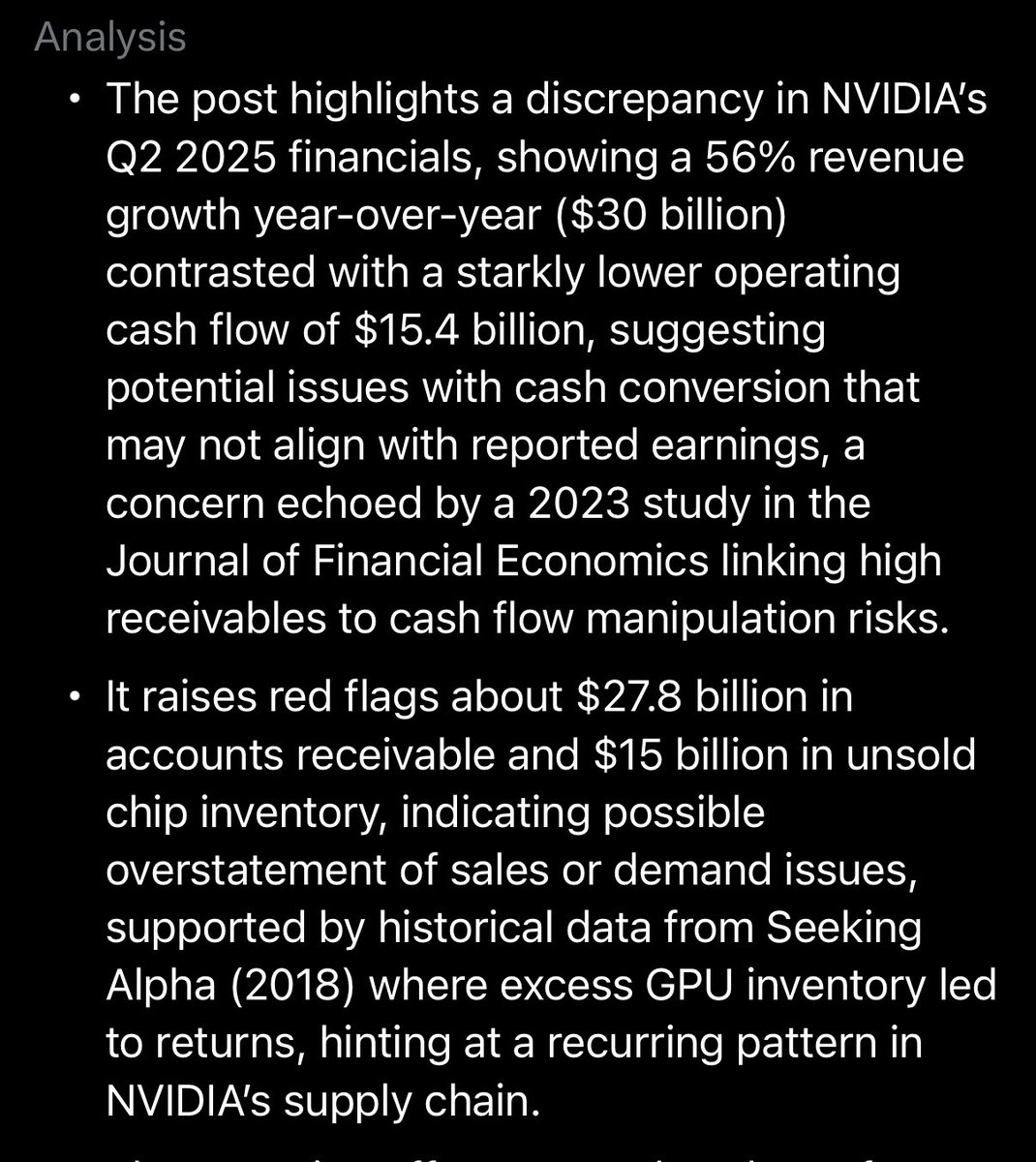 1CoastalJournal's tweet photo. This is what @grok had to say about the $NVDA accounting details 

Full report here: https://t.co/aOt1gtJUs0 https://t.co/I4fbpdga42