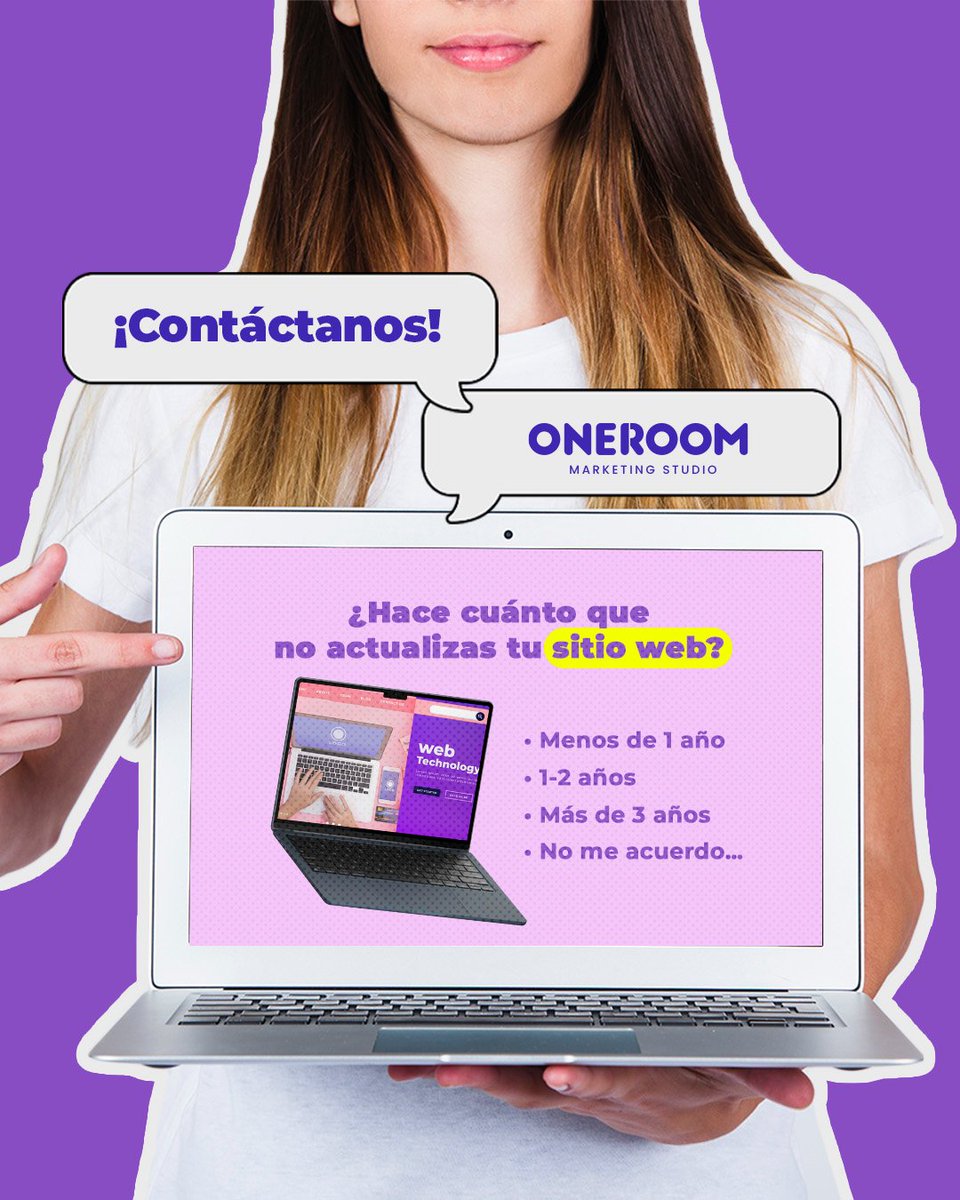oneroomestudio's tweet image. Tu #sitioweb es la carta de presentación digital de tu marca, y mantenerlo actualizado es clave para atraer y retener clientes.

¿Hace cuánto que no lo renuevas? No dejes que tu sitio se quede atrás.

👉 ¡Contáctanos y dale a tu página el refresh que necesita!