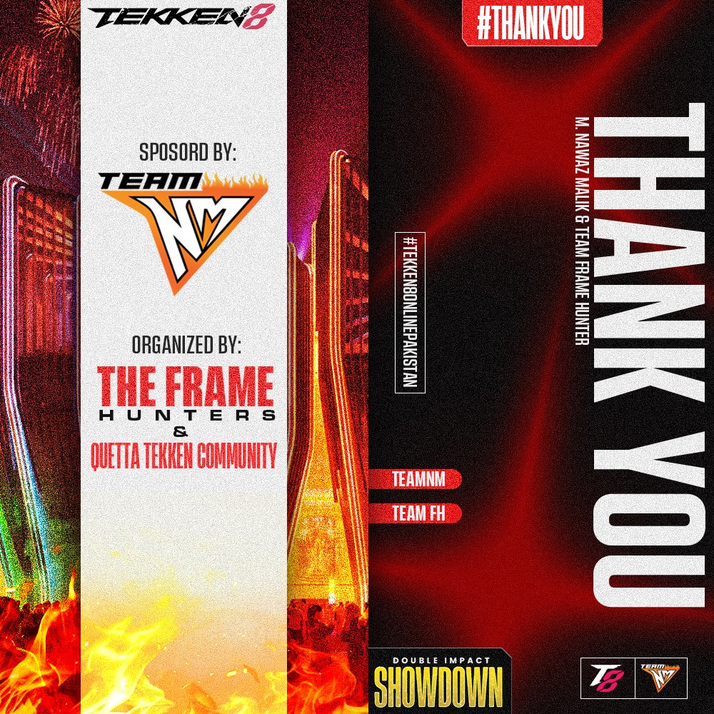 heerasteve's tweet photo. Alhamdulillah 
1st Place at Double Impact 💥🔥
The grind, the sweat, the clutch moments… all worth it.
The throne is mine 🏆👑 #TEKKEN8 @wazwuz @goldenlever @FrameHunters7 @junaidizhar https://t.co/CTtJ2Fm47v
