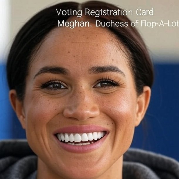 Explain this 🤔 
How can a woman with a British title as her last name be allowed to vote in America? 🗳️