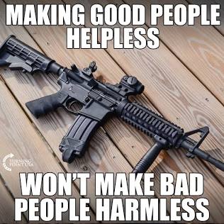 Bad people will always be able to acquire guns. Certainly people can see that right? 🤬🤬