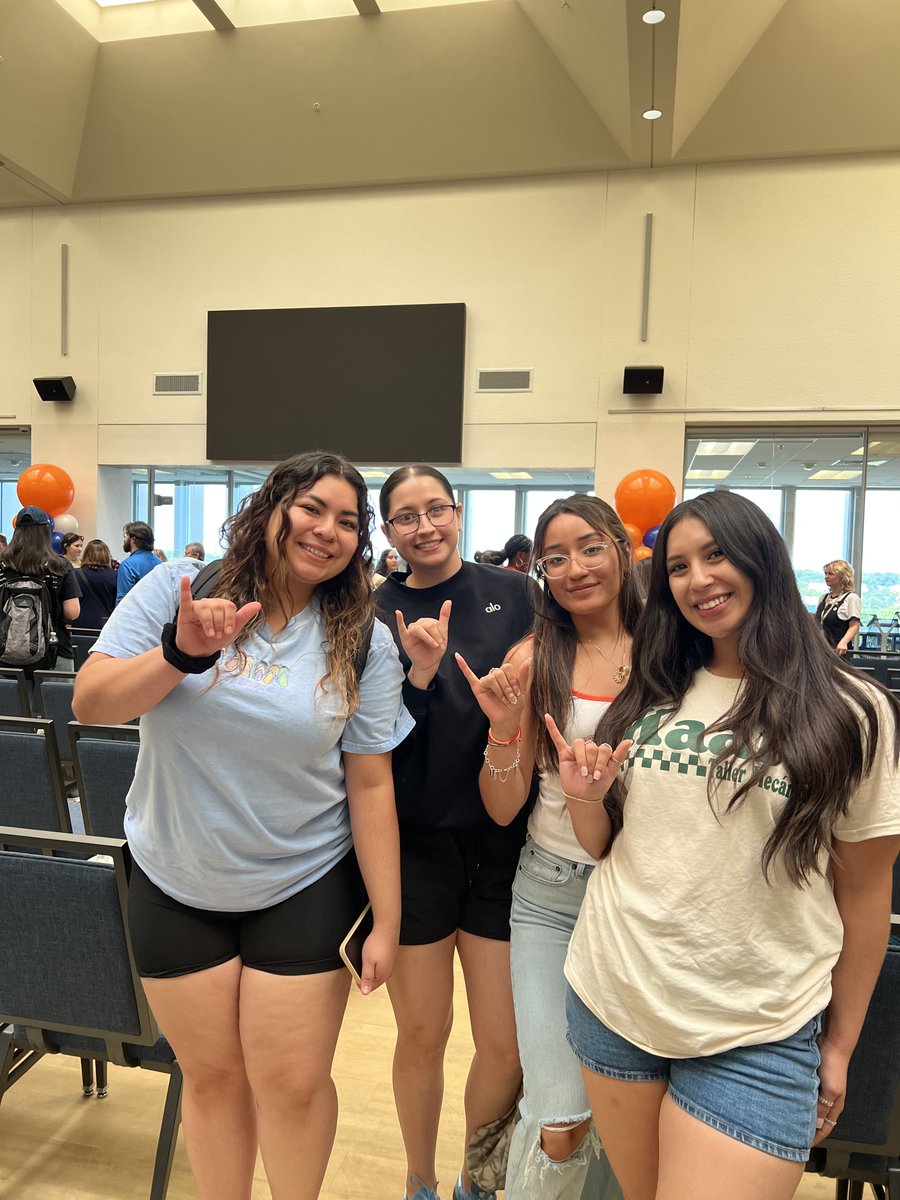Our College of Education Orientation at UTA was a success! 💙🧡 We're proud to welcome our newest Mavericks and grateful to <a href="/ArlingtonISD/">Arlington ISD</a> for joining us to share insight and inspiration with future educators. Here's to a great semester ahead! 📚✨ #UTA #MavUp #COEDProud