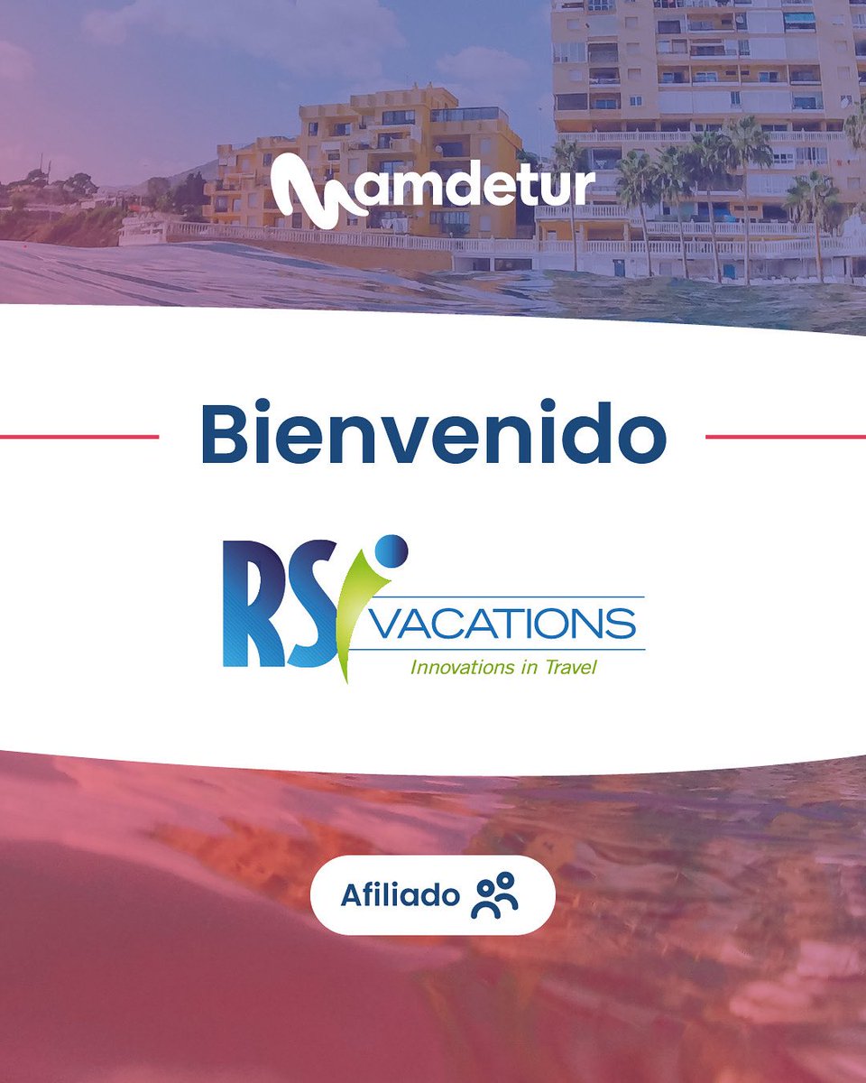 ✨ Bienvenido RSI Vacations a AMDETUR.
Con +20 años de experiencia y +300,000 viajeros atendidos, fortalecen la innovación en la Propiedad Vacacional. 🌍

#AMDETUR #RSIVacations #Turismo #InnovaciónTurística