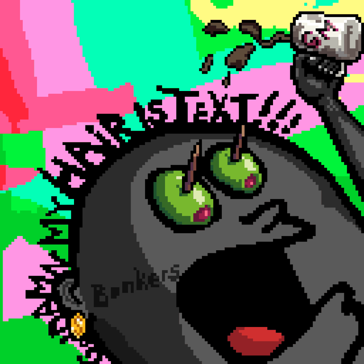 Gbonk fam! I've kept working slowly on phase two for Bonkers and I'm getting closer. I'm the only one in the way but I'm slowly leaving space to create this collection frictionless. All i need right now is confidence and a drawing glove. Bless $S
