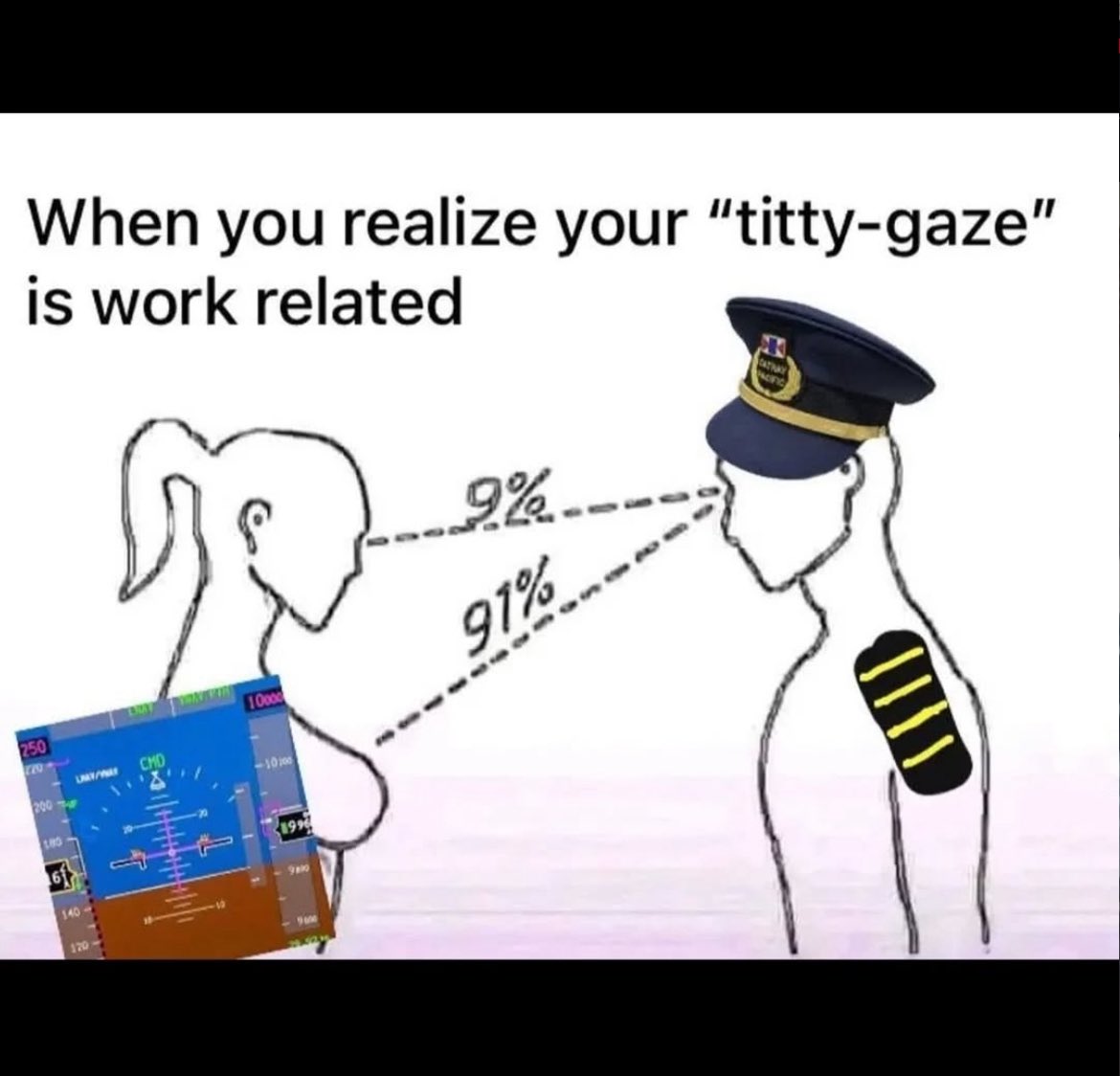 “It’s ok ma’am, I’m a professional.”
