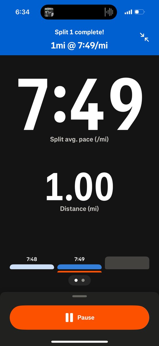 Day 3 of 30 miles 30 days 
Improve 40 seconds in the pass 2 days can’t wait to see my mile by the end of the challenge!