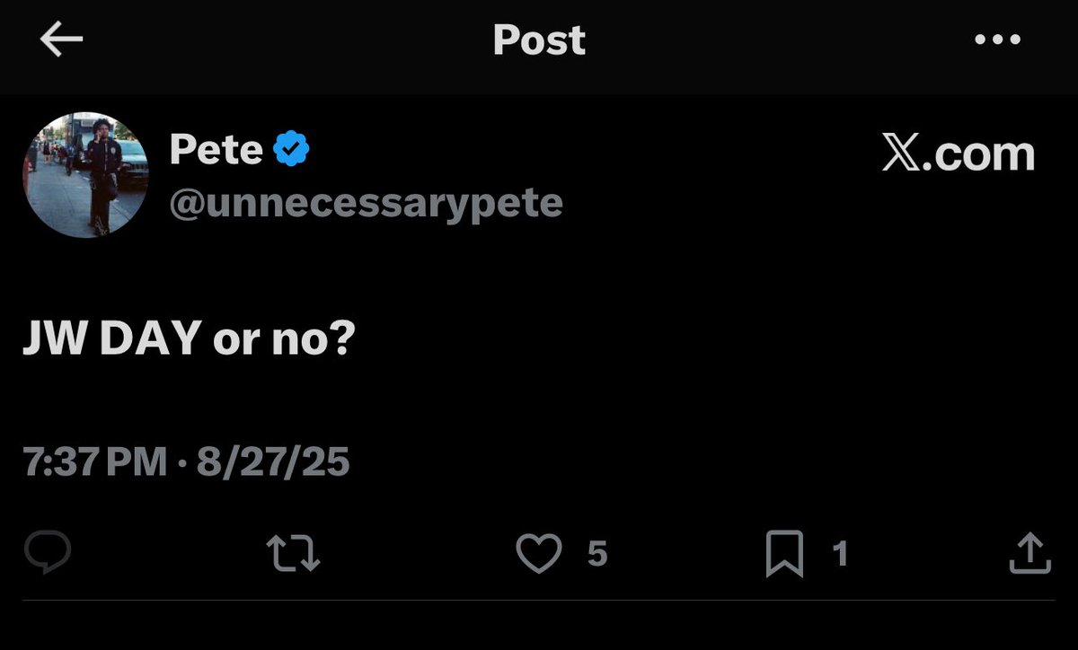 Peter asking if we want another Juice WRLD Day  

What yall think?