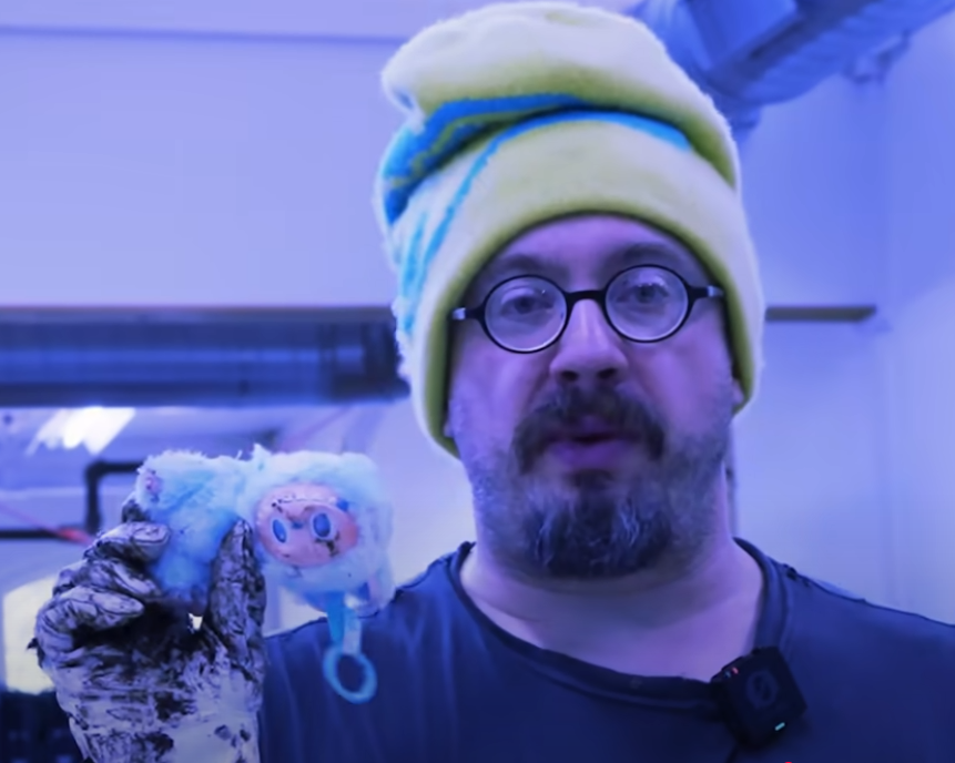 Sam Hyde has... beheaded a Labubu.....