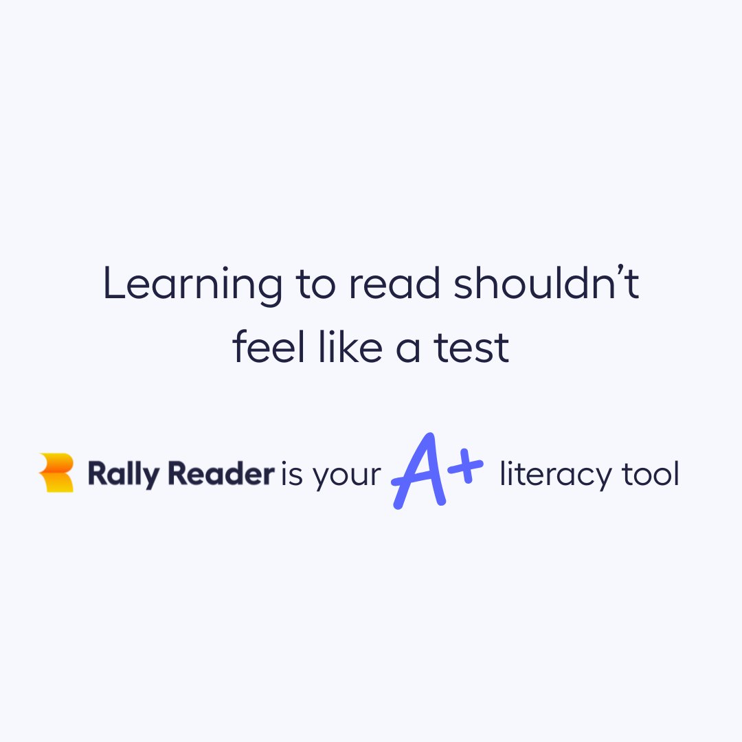 With Rally Reader, there are no grades or red pens. Just gentle guidance, real-time feedback, and goals that actually feel good to reach. 🎯📚 Check us out at hubs.la/Q03z-33X0. #BackToSchool #RallyReader #ConfidentReaders #ReadingGrowth #SchoolReady #ReadWithRally