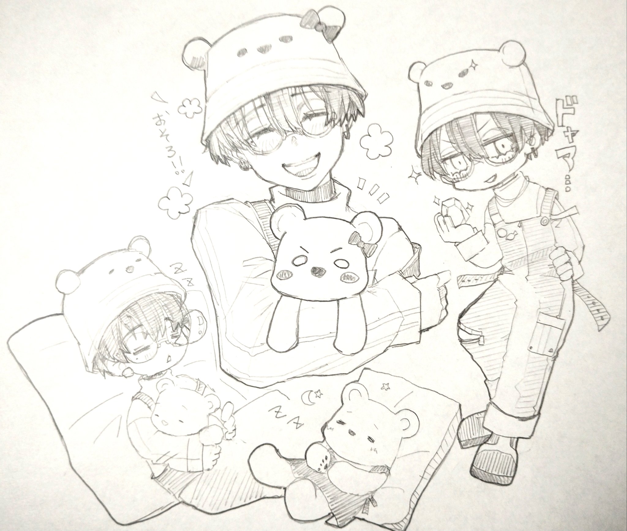 ◇春を待ちわびて◇手描きイラスト ぴちぴちピッチ - イラストカード6枚セット ver.B | AMNIBUS