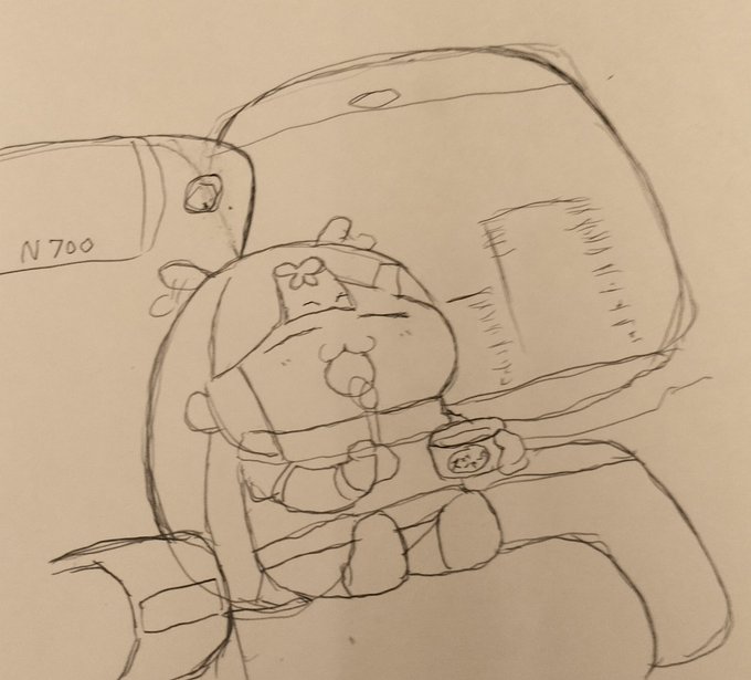 シンカンセンスゴイカタイアイスを食べるぽいぬ 