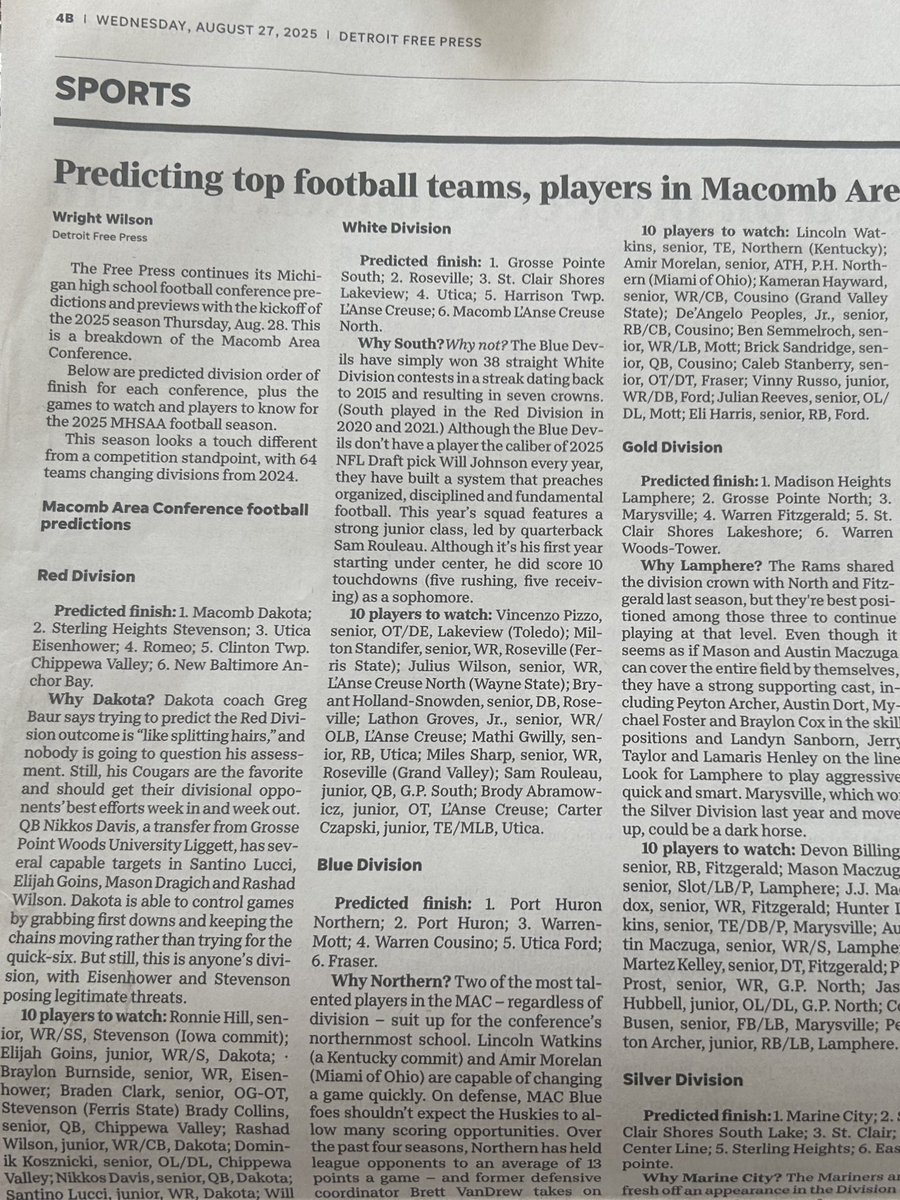 Named top 10 Players to Watch. - Detroit free press
#letswork