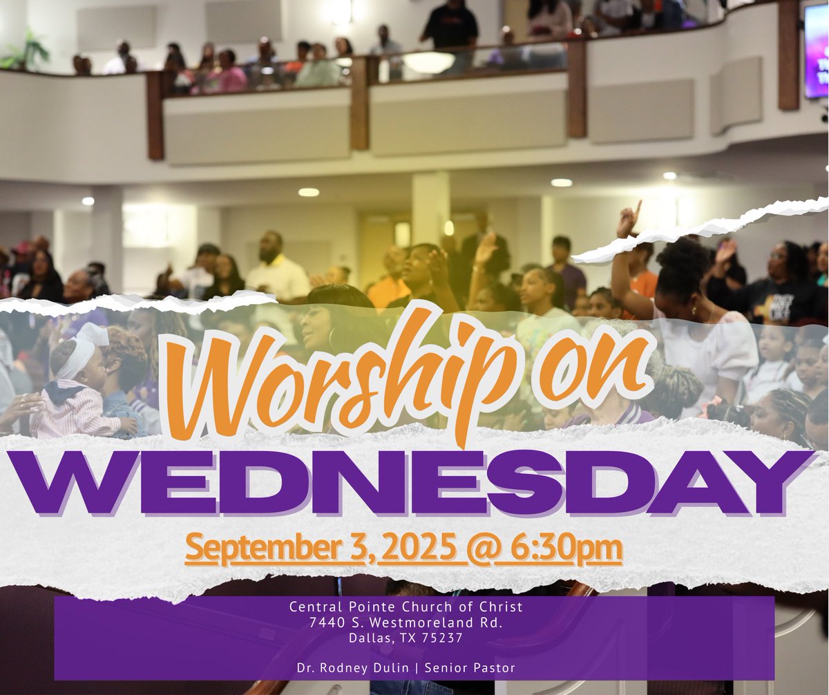 CP_CoC's tweet image. 🚨 IT’S BACK! 🚨
WOW (Worship On Wednesday) Service returns NEXT WEEK, and we’re coming in HOT after the summer break 🔥🙌🏾 Don’t miss the first one back, it’s about to set the tone for the rest of the year. Wednesday, September 3rd @ 6:30pm