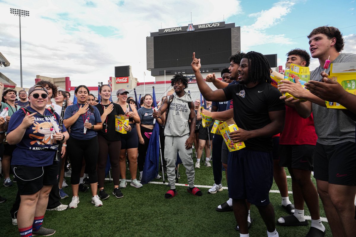 We can’t thank <a href="/prideofarizona/">The Pride of Arizona Marching Band</a> enough 🤞