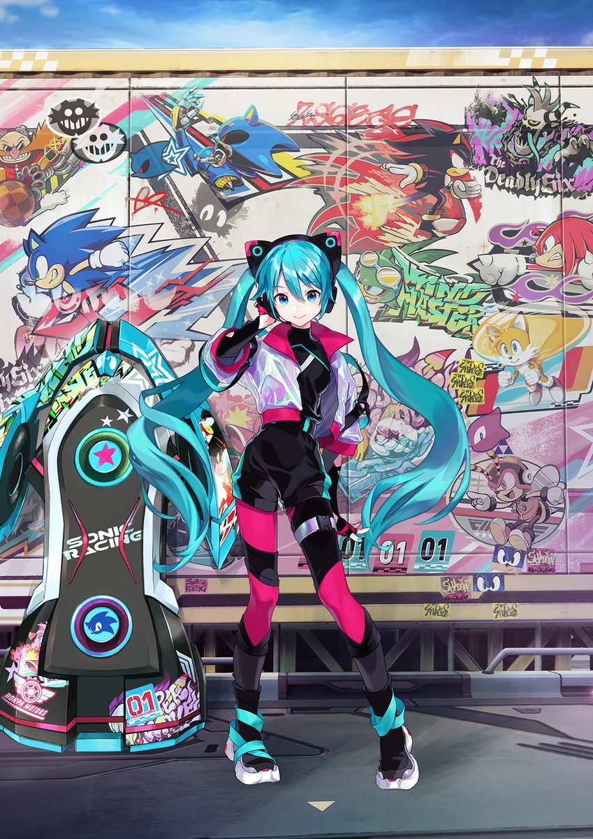 ソニックと初音ミクが音楽を通してコラボレーション♪ 「Project