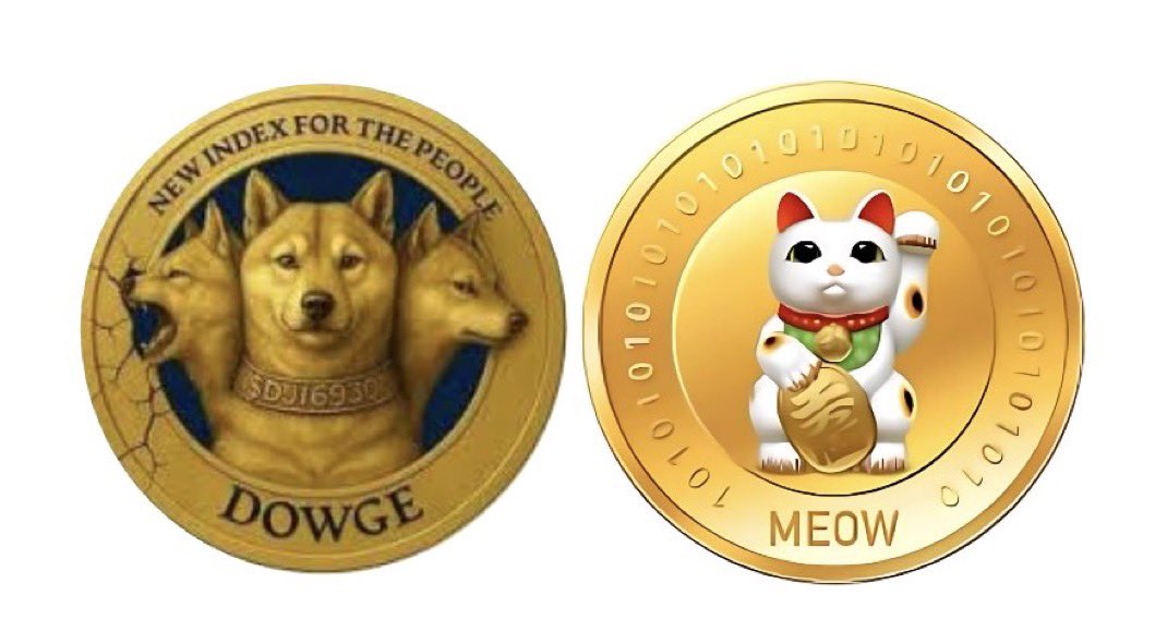 FX & CRYPTO MASTER (@fxcryptomaster) on Twitter photo Two memecoins to rule them all 💯💥
✅One dog 🐕 $DJI6930 #DOWGE <a href="/dowge6930/">DOWGE Believer ❇️🔺</a>
✅One cat 🐈 $MEOW <a href="/KittehCoinCTO/">KittehCoin</a>
#memecoins #Trump #ToTheMoon #Web3 #DOGE #BullRun Two memecoins to rule them all 💯💥
✅One dog 🐕 $DJI6930 #DOWGE <a href="/dowge6930/">DOWGE Believer ❇️🔺</a>
✅One cat 🐈 $MEOW <a href="/KittehCoinCTO/">KittehCoin</a>
#memecoins #Trump #ToTheMoon #Web3 #DOGE #BullRun