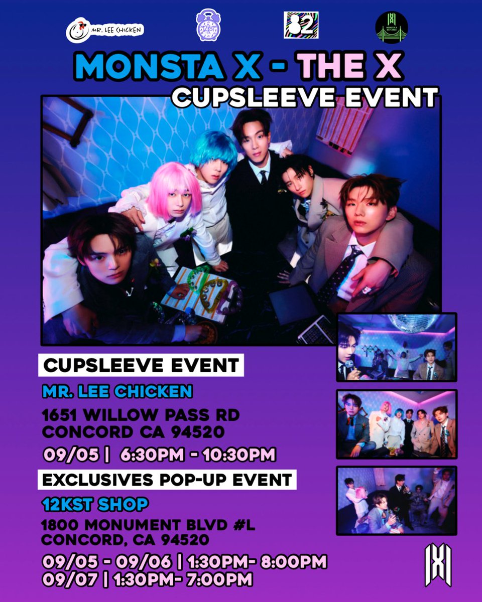 Monsta X Bay Area tweet media