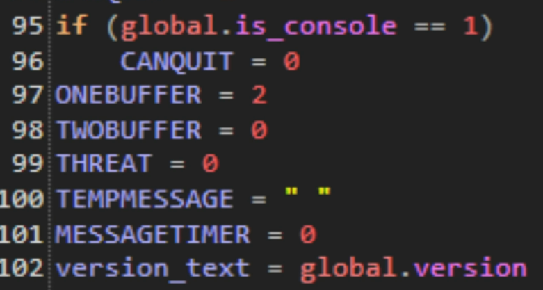 heres another one, in survey program there is a variable called THREAT that increases each time you try to delete a save file but back out. if your THREAT level reaches 10 gaster will comment on it and then it will reset back to 0