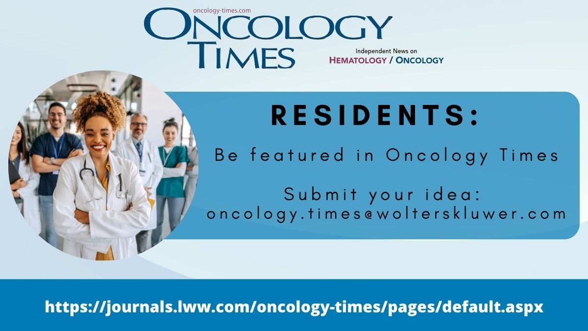 OncologyTimes's tweet image. Medical residents! Do you have a story to tell, a perspective to share, or insights that could inspire your peers? @OncologyTimes wants to hear from you! Read the submission instructions here: ow.ly/UgHk50WujnI #Residents