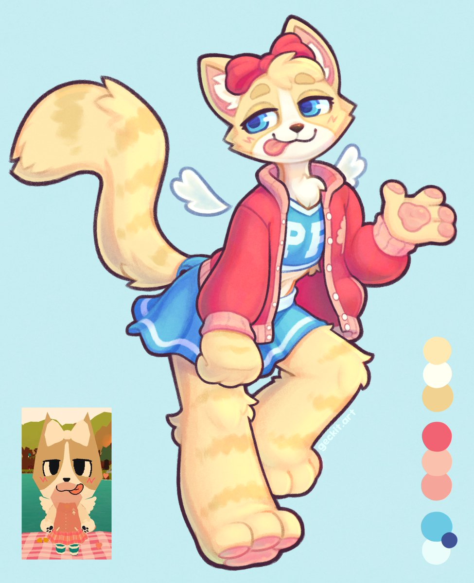 webfishing cat boy design comm 🐱
