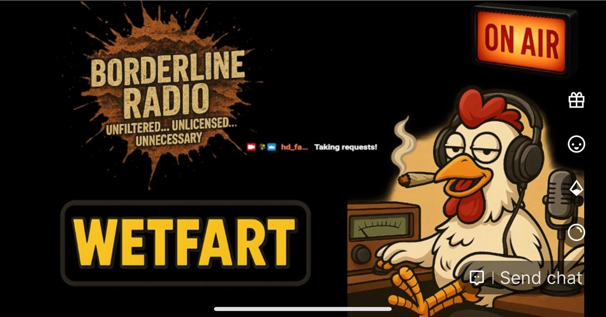 Hanging out on twitch pretending I’m a dj…