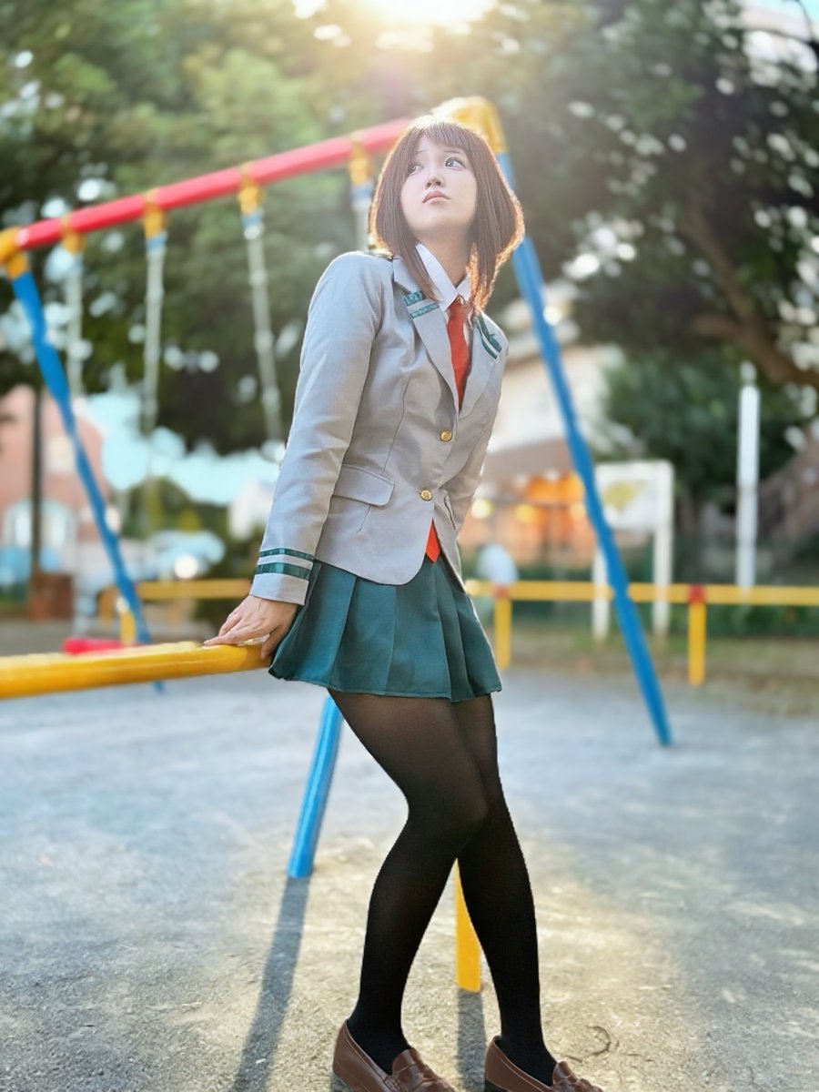 otukisama_1102's tweet image. — ۰ ✿ — ۰ ✿ — ۰ ✿ —
麗日お茶子ちゃん

「でも、デクって、頑張れ！！って感じで、
なんか好きだ！わたし！」
— ۰ ✿ — ۰ ✿ — ۰ ✿ —
#麗日お茶子コスプレ #麗日お茶子 #ヒロアカなりきりさんと繋がりたい #ヒロアカコスプレ #コスプレイヤーさんと繋がりたい #コスプレイヤー