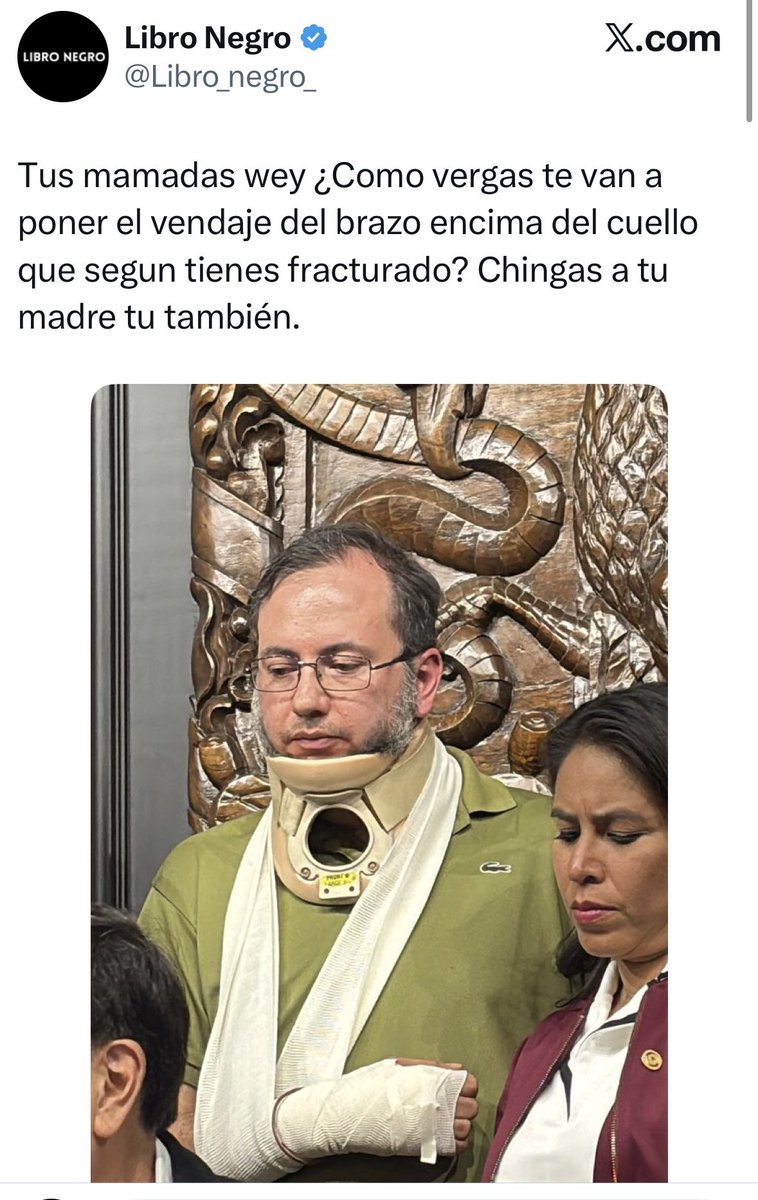 jgnaredo's tweet photo. Las cuentas ligadas a la oposición, celebrando la violencia y burlándose de los golpes que un trabajador del Senado recibió por parte de Alito y secuaces. https://t.co/4LOB3FaCrg