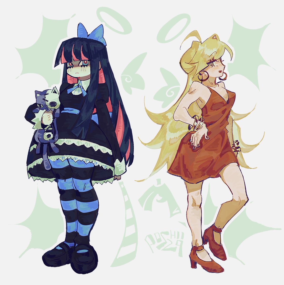 yay they’re together now
🎀 , , 💄
#PantyAndStocking #paswg