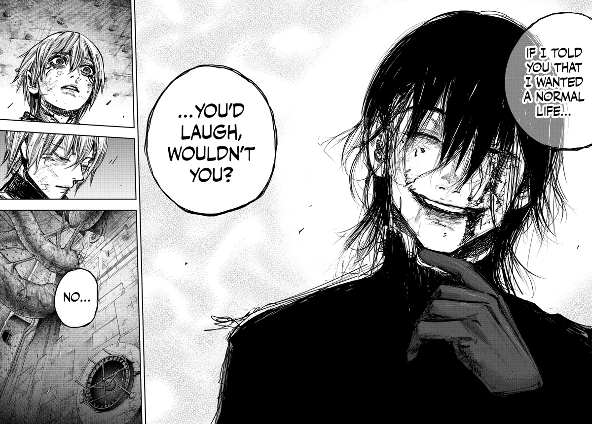 Peak fiction eh #TokyoGhoulRe