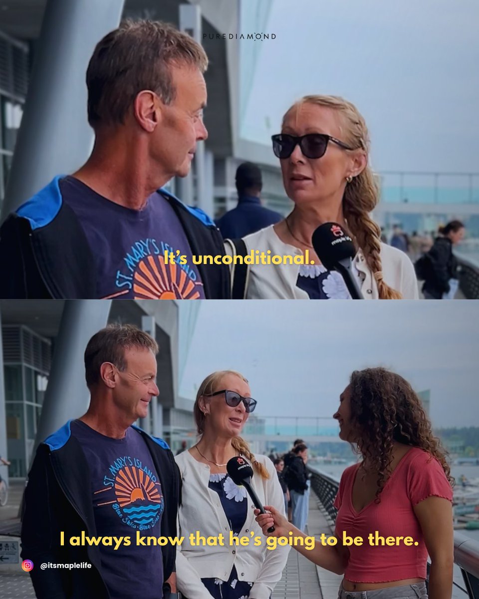 itsmaplelife's tweet image. What does love mean to you? ❣️
@PureDiamond_ca 
#streetinterview #datingadvice