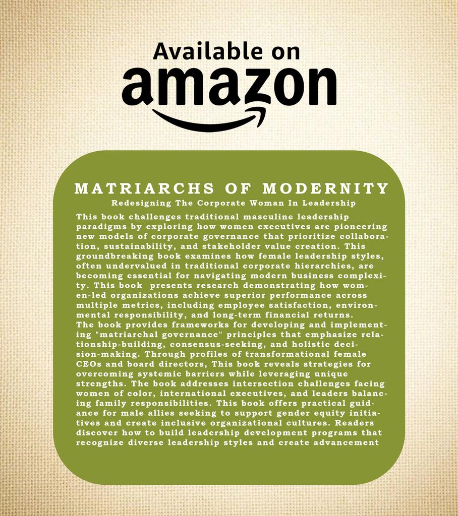emmitchlead's tweet photo. Matriarchs of Modernity
Redesigning The Corporate Woman In Leadership
https://t.co/mD1PBWztBc
https://t.co/LQp5aFsWsj

#MatriarchsOfModernity #books #booklover #bookworm #bookish #bookaddict #tbr #bookreview #nonfiction  #goodreads #newrelease #author #novels #ghana #trending https://t.co/MwpKxAPP6I