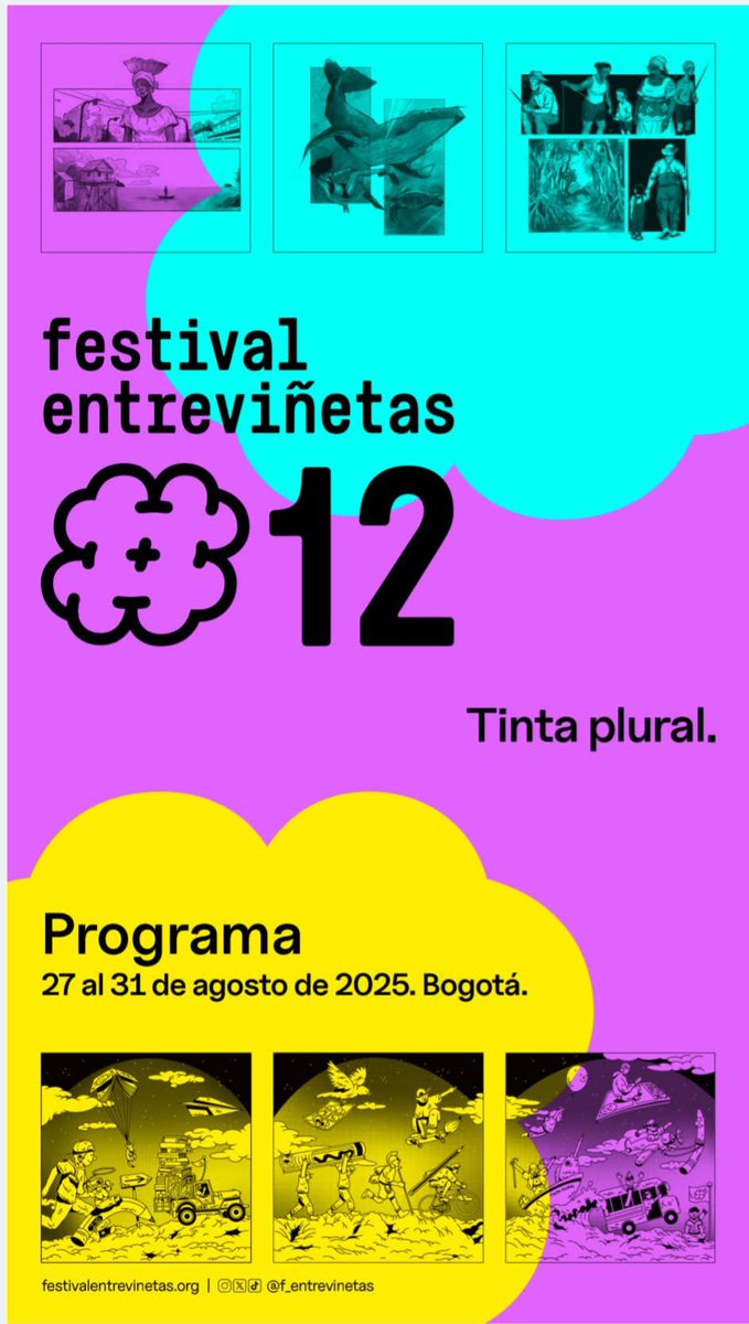 Nicolás Morales: Me impresiona lo que hacen los chicos y chicas de Entreviñetas. Cada año se sacan un festival de la manga, con invitados,actividades de comic,libros album,historietas y un largo etcétera de estos formatos. Es el sector cultural con más crecimiento en Colombia.