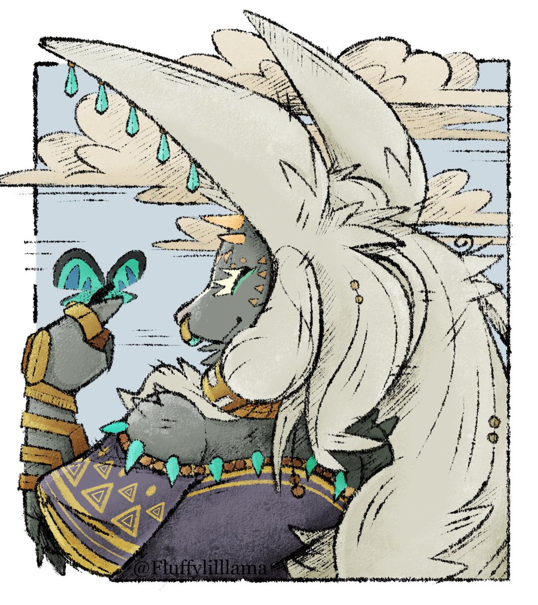 fluffylilllama's tweet photo. Pretty boy Rauru https://t.co/tj3EpSGxIh