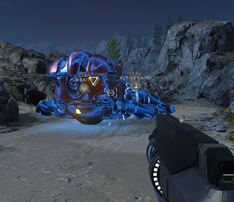 According to halo support this was intentional- EMP effects were updated in yesterday’s update

R.I.P Halo Infinite light show
2021-2025