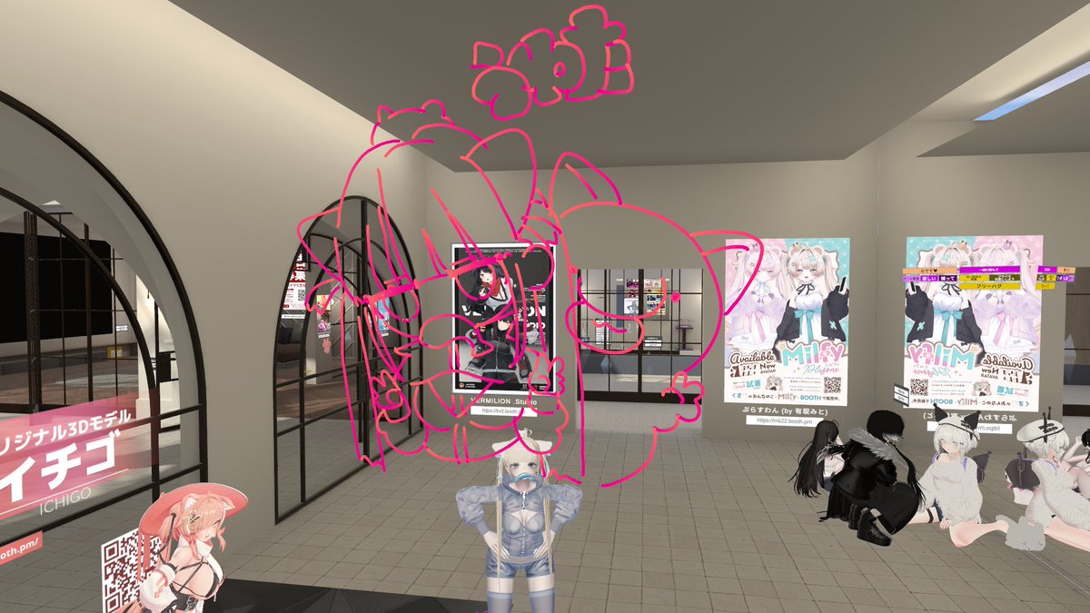 久しぶりに画伯にあえたしかいてくれた！！！