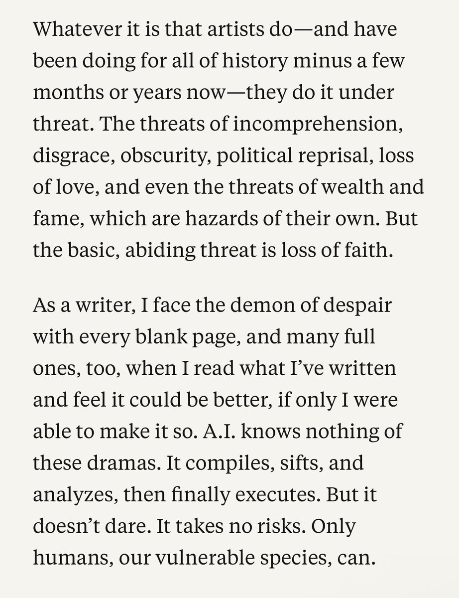 Every time I read or re-read something from <a href="/walterkirn/">Walter Kirn</a>, I’m astounded. So good. Drop everything and read it now.
