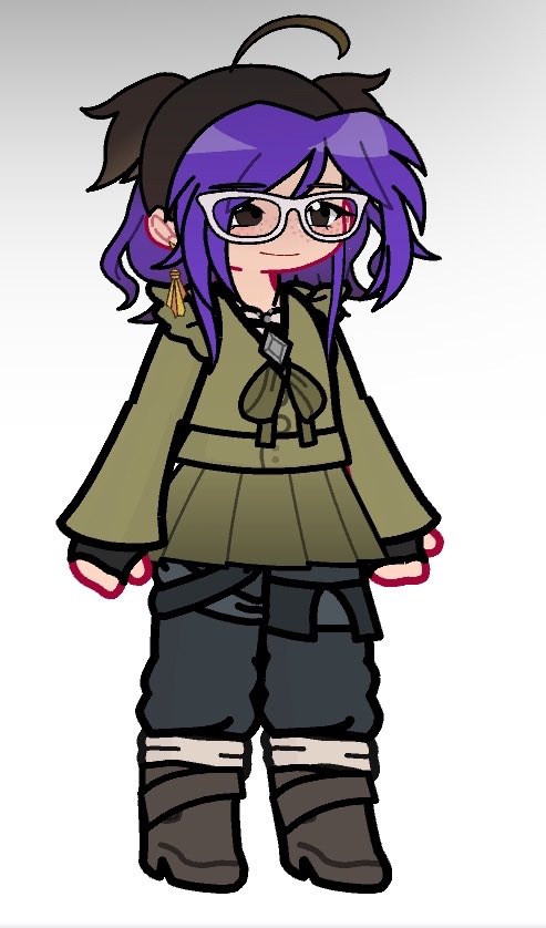 sunlit_current's tweet image. new graciella design! her hair is based off my new hair! #pjooc #pjotwt