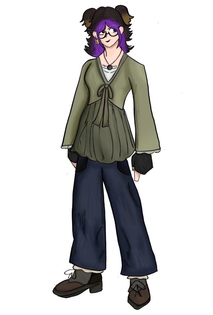 sunlit_current's tweet image. new graciella design! her hair is based off my new hair! #pjooc #pjotwt