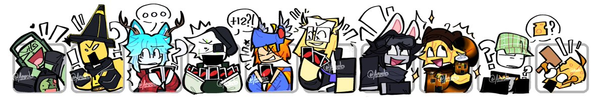 FIRST ROW OF PEOPLE :D
#Robloxart 

Lineart felt easier than coloring for once 💔