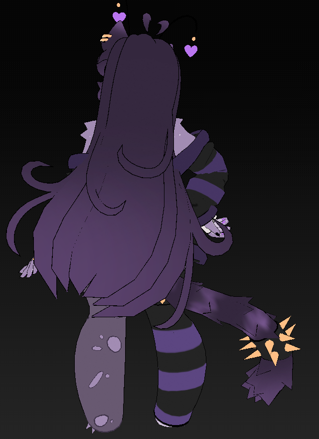 lightninsprout_'s tweet photo. commission for @silvymilkbar ! thank you

#blender3D #b3d #vrchat https://t.co/myMH1QjIHE