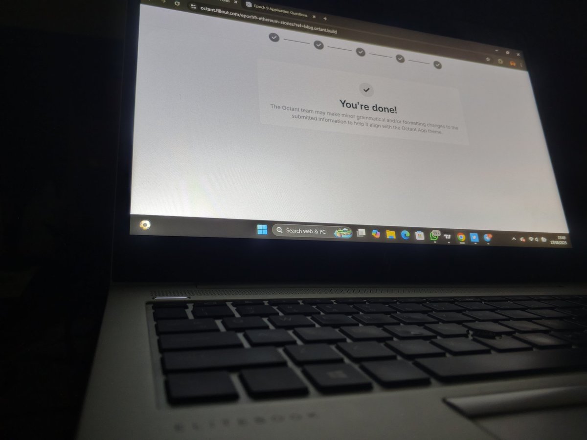 He_writes ⌐◨-◨ 🎭 || Only1hewrites.base.eth (@hewrites_) on Twitter photo I recently submitted my entry for <a href="/OctantApp/">Octant.eth</a> X <a href="/ethereumfndn/">Ethereum Foundation</a> epoch 9 stories.
I'm not relenting at bridging complexities with clarity — we're going bigger.
Huge shout-out to <a href="/defiprince_/">JEHEE</a> and the entire <a href="/PronounsDAO/">Pronouns</a> for their ref.
Gradually, we'll make Ethereum great. I recently submitted my entry for <a href="/OctantApp/">Octant.eth</a> X <a href="/ethereumfndn/">Ethereum Foundation</a> epoch 9 stories.
I'm not relenting at bridging complexities with clarity — we're going bigger.
Huge shout-out to <a href="/defiprince_/">JEHEE</a> and the entire <a href="/PronounsDAO/">Pronouns</a> for their ref.
Gradually, we'll make Ethereum great.