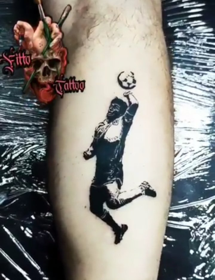 El tatuaje en cuestión