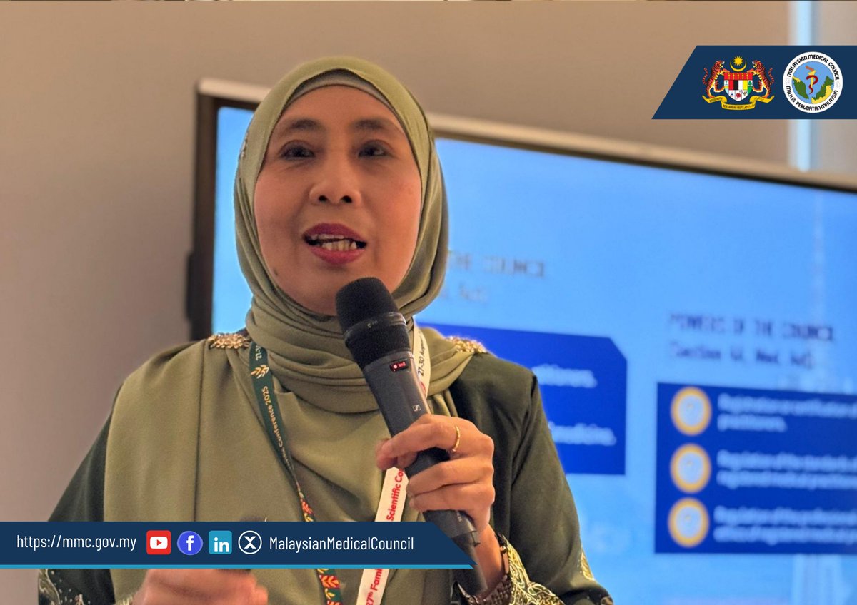 📸 Pra Persidangan FMSC 2025 di Hotel Amari SPICE, Pulau Pinang pada 27 Ogos 2025.

Dr. Rafidah &amp; Dr. Suhazeli mewakili MPM dengan 3 pembentangan:
1⃣Fungsi MPM,
2⃣Pendaftaran MMC &amp; Etika,
3⃣Undang-undang &amp; Bidang Kuasa.

#FMSC2025 #MajlisPerubatanMalaysia #FamilyMedicine