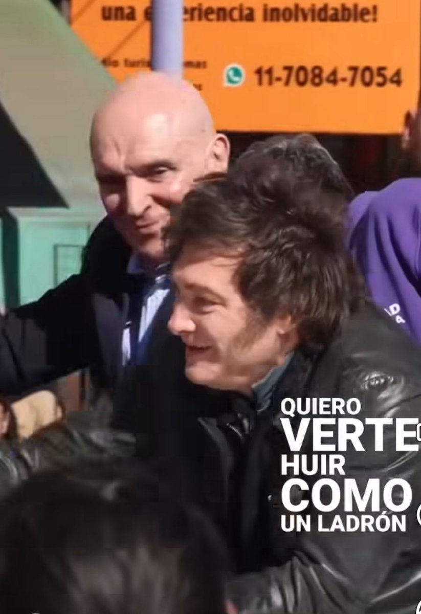 “Quiero verte huir como un ladrón” #ChauMilei #chauespert