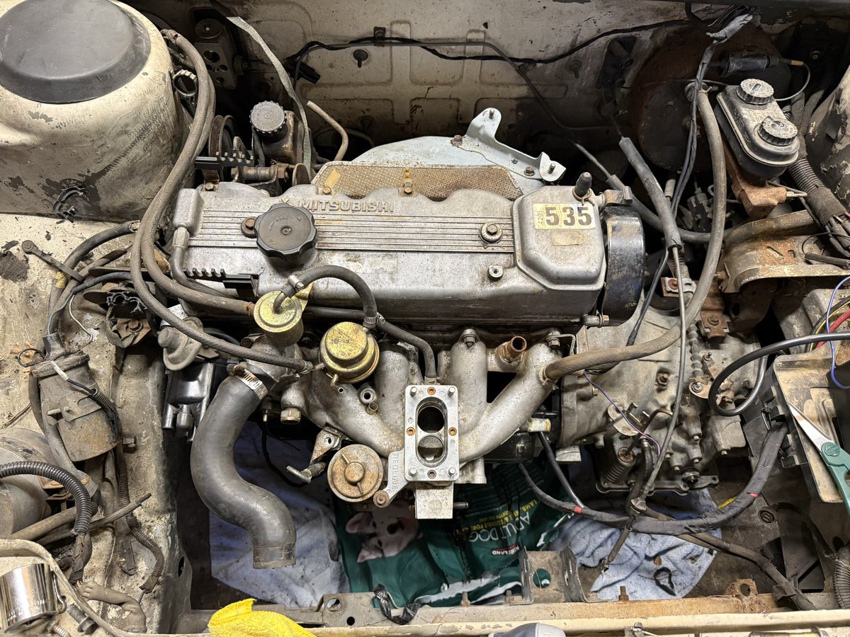 It’s been off the road without an engine since 2012. 

It’s only days away now from seeing pavement under its own power once again.