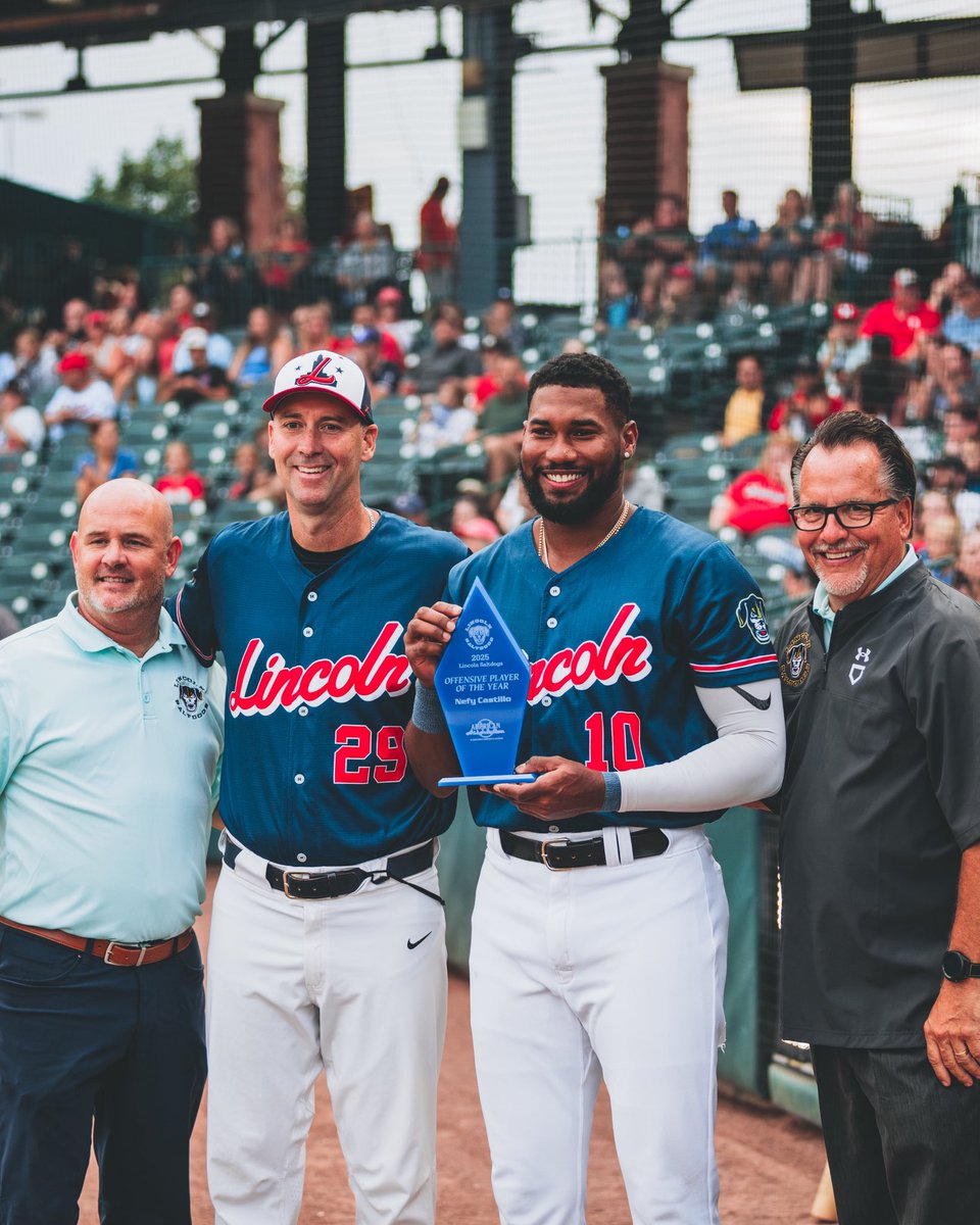 saltdogsball's tweet image. Voted on by the fans. 👏

Congratulations to Brody and Neyfy for receiving team season honors!

Brody Fahr is your 2025 Saltdogs rookie of the year.

Neyfy Castillo is your 2025 Saltdogs Offensive player of the year. 

#Saltdogs | #UnleashTheFun